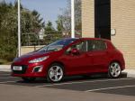 Peugeot 308 5-Door 2011 года (UK)